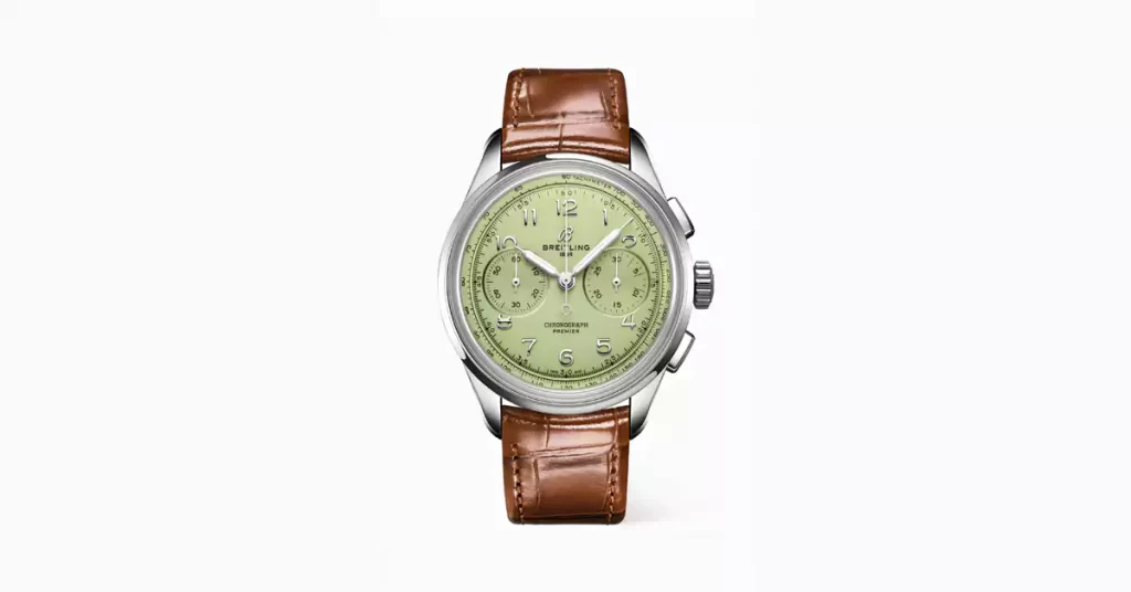 مراجعة ساعة Breitling B09 Premier Chronograph 40 سوار جلد للرجال والنساء