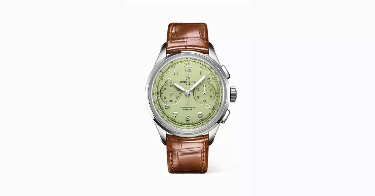 مراجعة ساعة Breitling B09 Premier Chronograph 40 سوار جلد للرجال والنساء