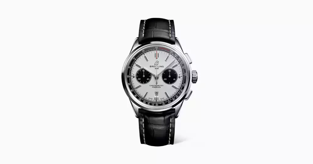 مراجعة ساعة Breitling Panda Dial Premier B01 Chronograph 42 للرجال