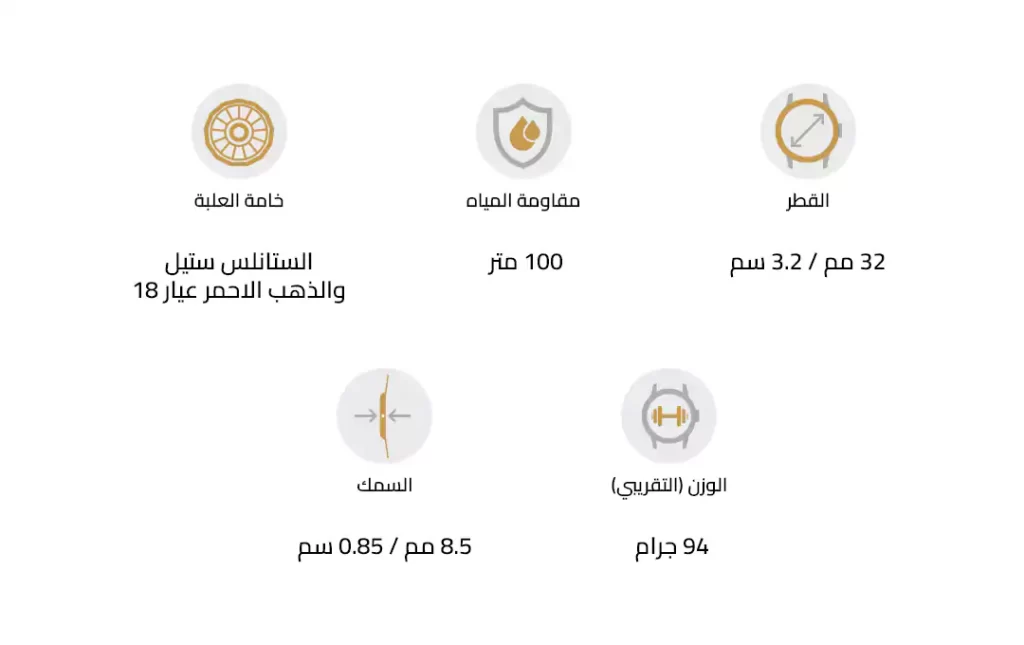 مواصفات ساعة Gold Breitling Chronomat 32 مرصعة بالماس