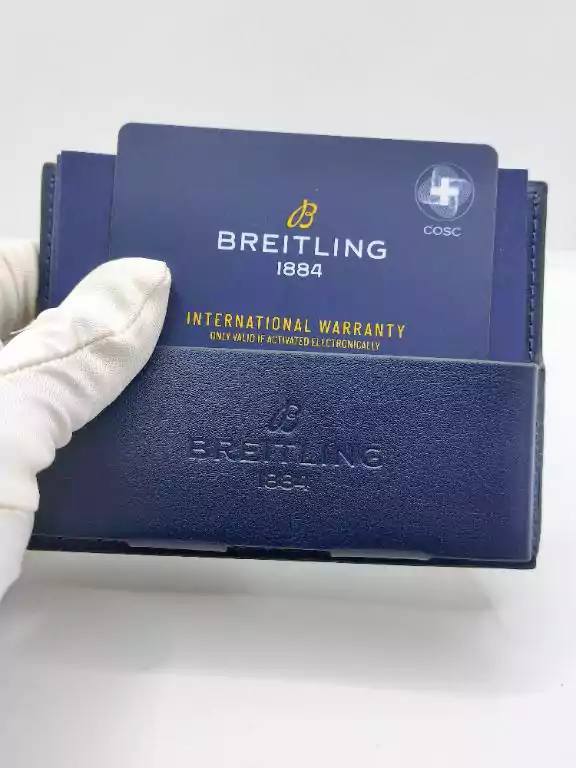 شهادة ضمان ساعة breitling الأصلية