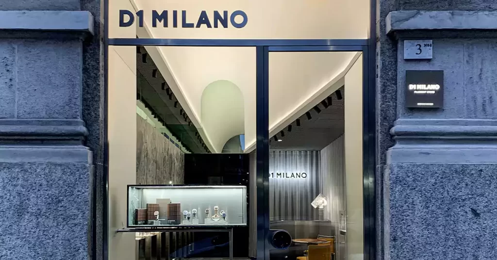 تاريخ ساعات D1 Milano